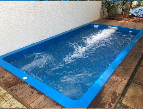 Fiberglass Rectangular Swimming Pool Manufacturer in Chennai